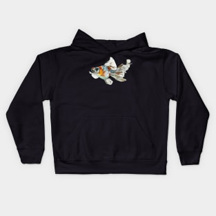 telescope fish Kids Hoodie